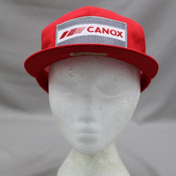 Vintage Patched Trucker Hat - Canox by K Brand - Adult Snapback - Picture 3 of 8